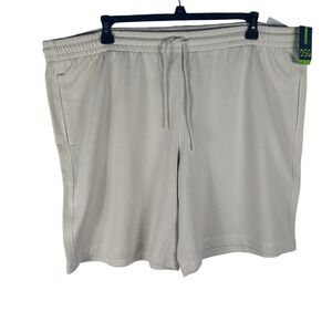 DSG Mens 3XL French Terry Shorts Sand Athletic Loungewear Workout Casual NEW